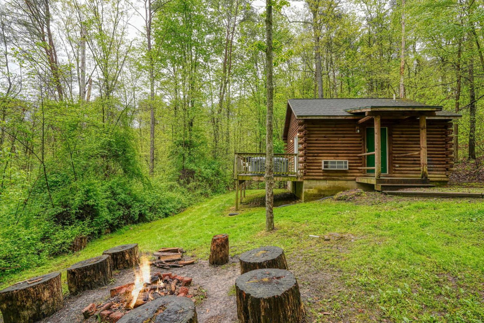 Blue Rose Cabins - Big Woody Cabin 洛根 外观 照片